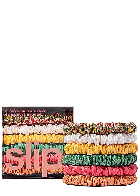 SLIP Pure Silk Skinny Scrunchies - La Dolce Vita