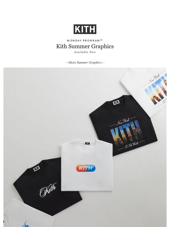 Monday Program™ | Kith Summer Graphics