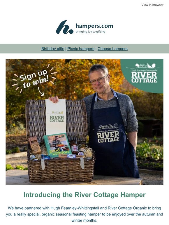 NEW! 💚 River Cottage hamper 💚