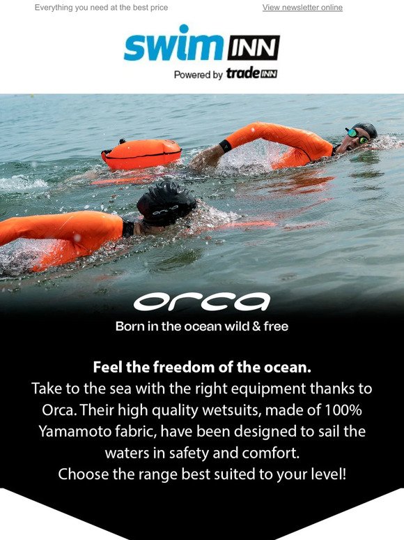 If you´re going to let the tides take you away, Orca is the best!