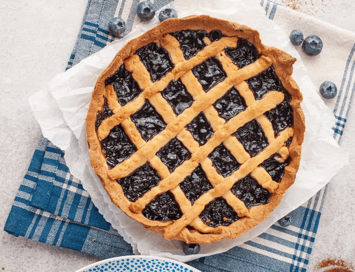PaleoPlan BLUEBERRY PIE! Milled