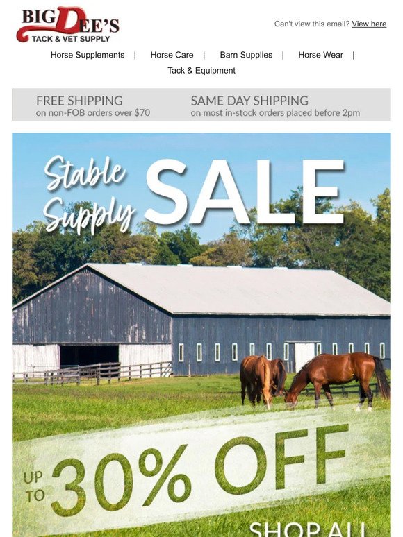 Closeout Barn Deals while they last + FREE Decal Special