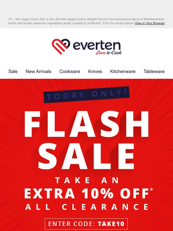 ⚡ TODAY ONLY! Extra 10% OFF All Clearance!