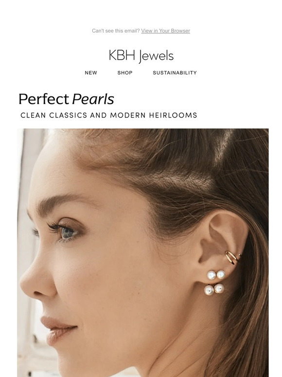 KBH Jewels Akoya Pearl Drop Earrings