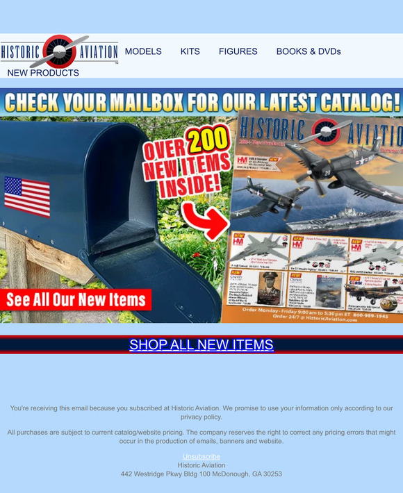 Historic Aviation Check Your Mailbox for the Historic Aviation Summer
