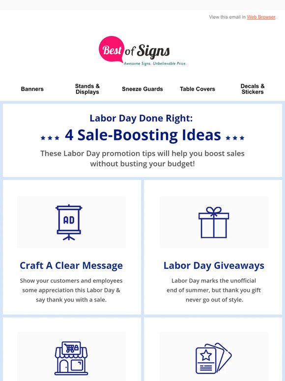 Elevate Labor Day Events with These Strategies