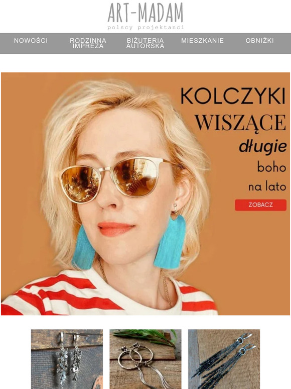 Wiszące kolczyki ★ gwiazdorski look