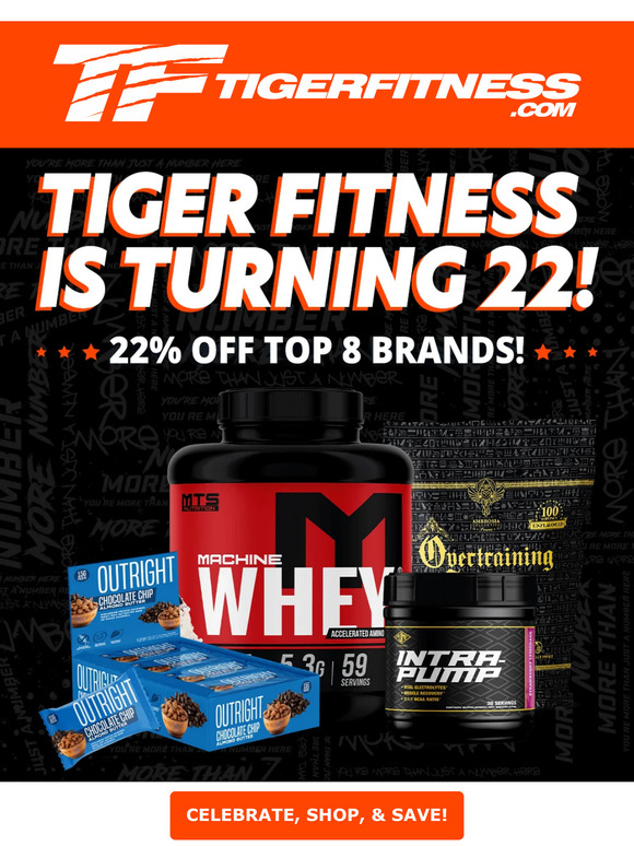Huge 22nd Birthday Sale at TF 🎉 22% OFF Our Favorite Brands Right Now!
