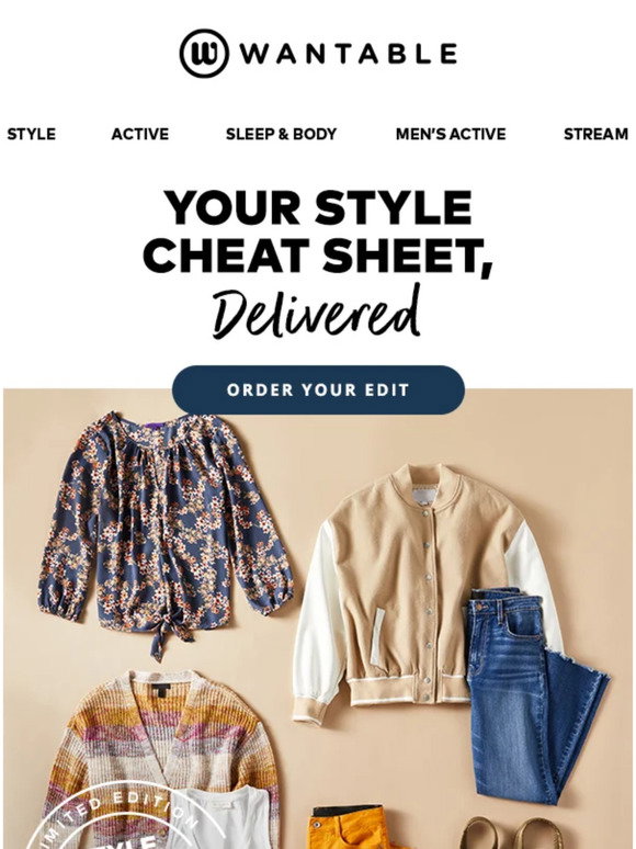 Wantable Add Wantable: inside: outfit planning 101 📚👖 | Milled