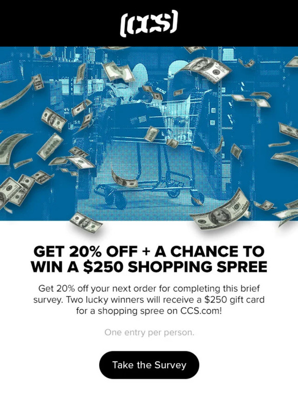 CCS Win a CCS Shopping Spree! Milled