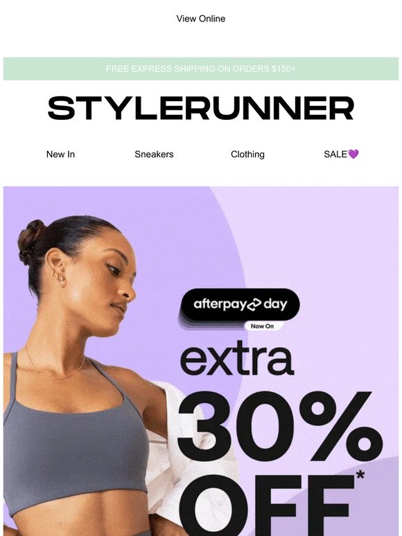 EXTRA 30% OFF All Sale! 💜
