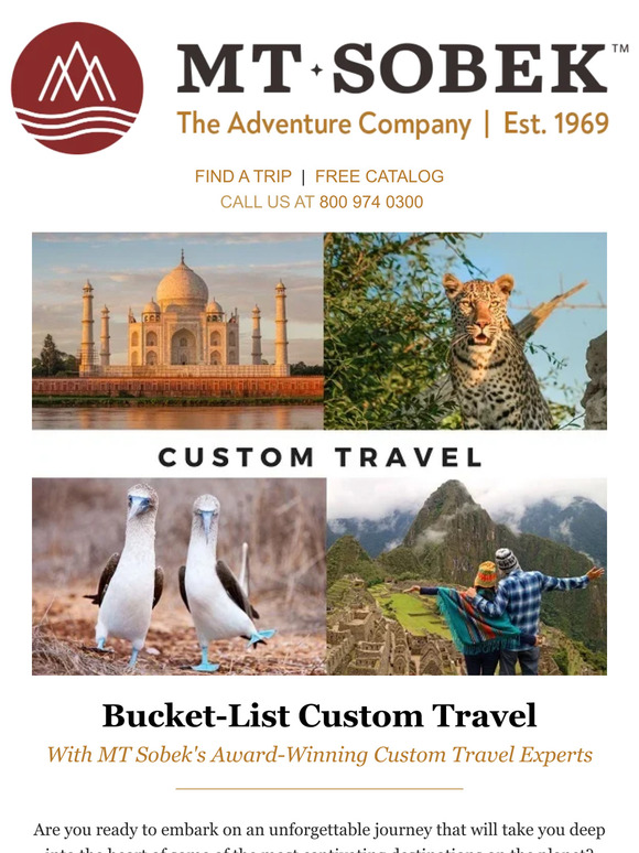 Unveil the World's Wonders with Our Exclusive Custom Travel Adventures!
