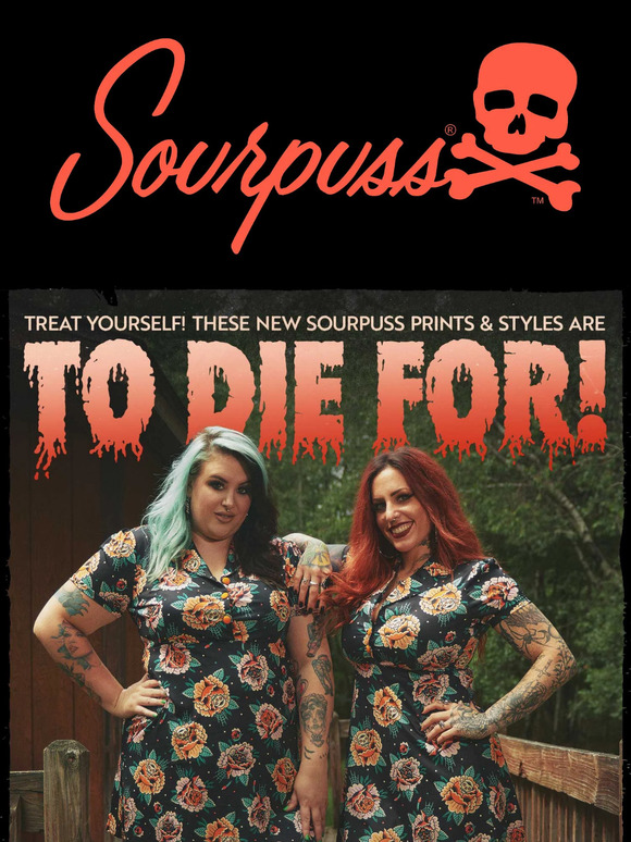 Treat Yourself To The Spookiest Sourpuss Drop Of The Year 🖤