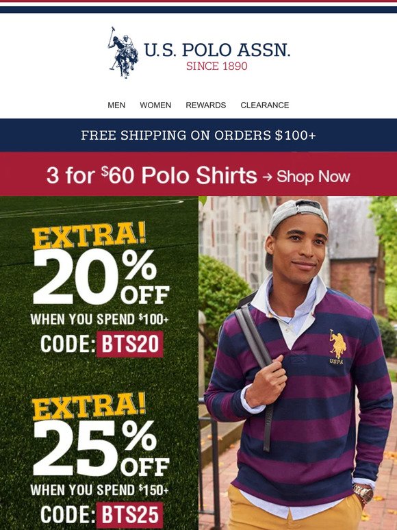 at least web Forced US Polo Association: Polo Shirts: Every Color, Every Style Starting at  $9.99 | Milled