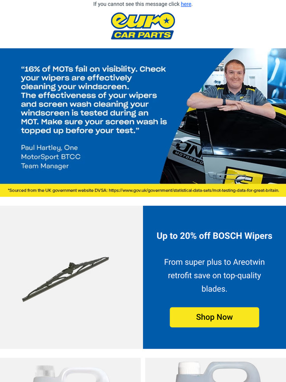 Hey — Have You Checked Your Wipers?