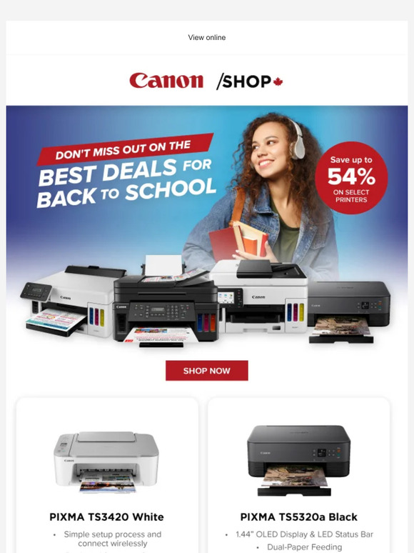 Save up to 54% - Back to School Sale on Now