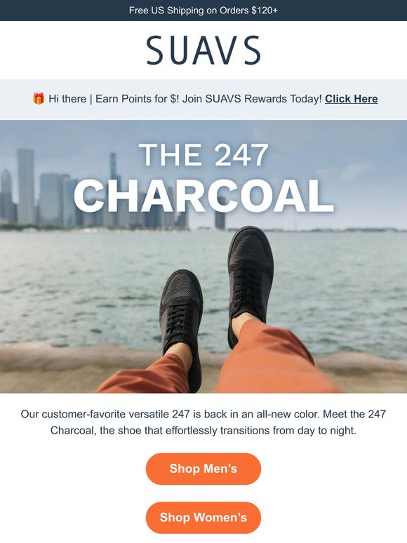 JUST LAUNCHED: Charcoal 247s