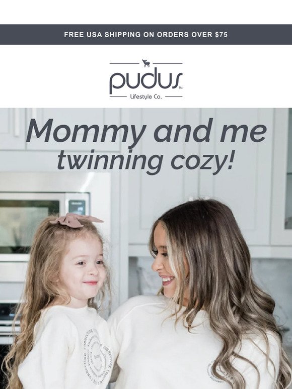 🚨 Matching Mommy & Me Mila Sweatshirts - Shop Together! 🚨