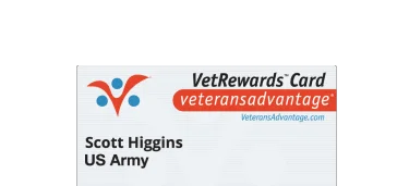 VetRewards Card