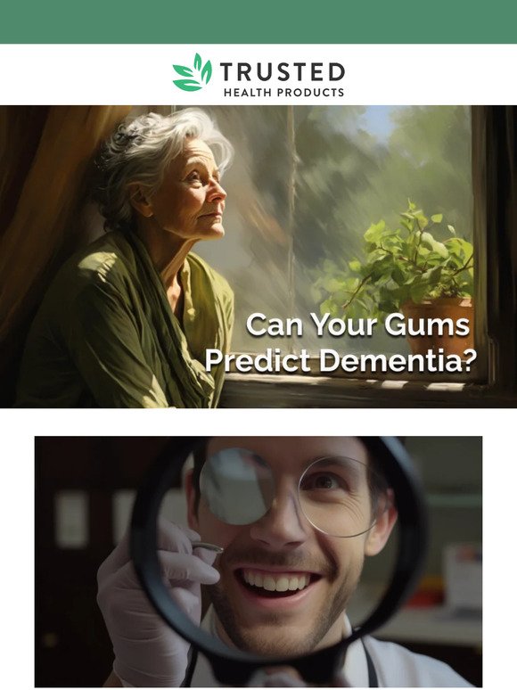 🧠🦷 Can your gum health predict dementia?