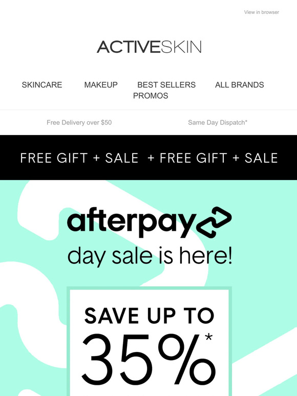 AFTERPAY SALE IS HERE 😍💸
