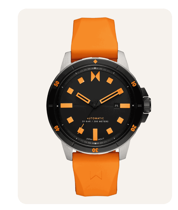 Minimal Sport Automatic Reef Orange