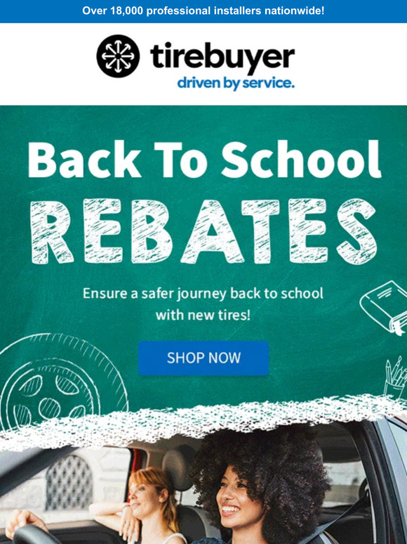 Back To School Rebates ✏️