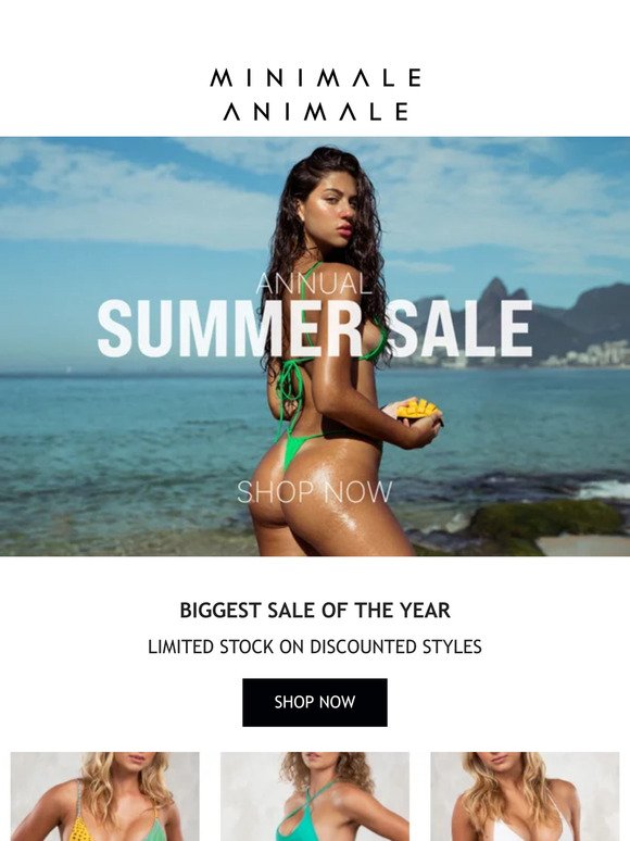 SUMMER SALE IS NOW LIVE