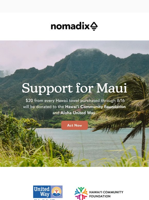Maui Relief Update From Nomadix