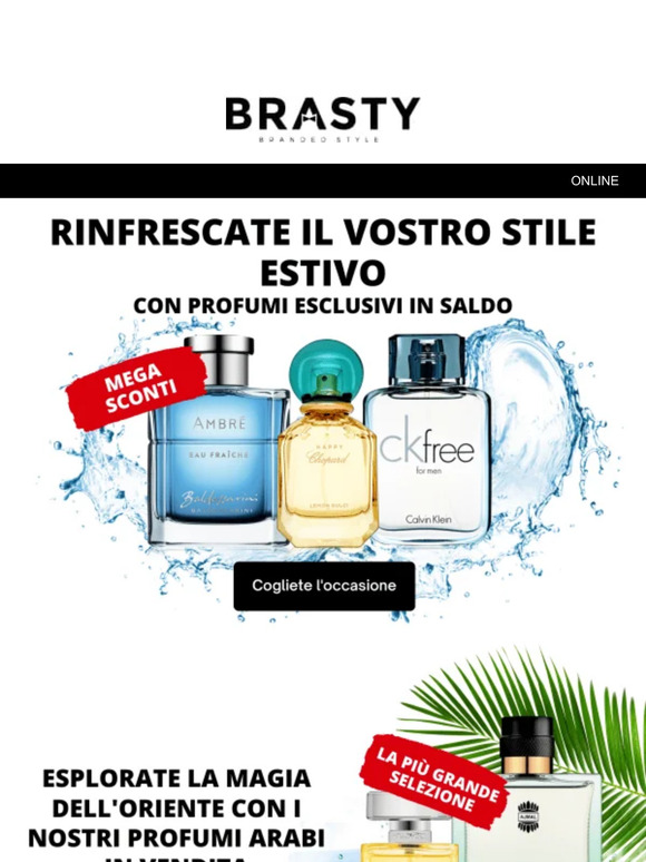 Il saldo inizia - calde offerte estive vi aspettano solo per voi
