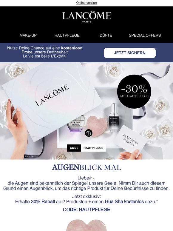 😍 Augen auf: -30% + einen Gua Sha als Geschenk 💝