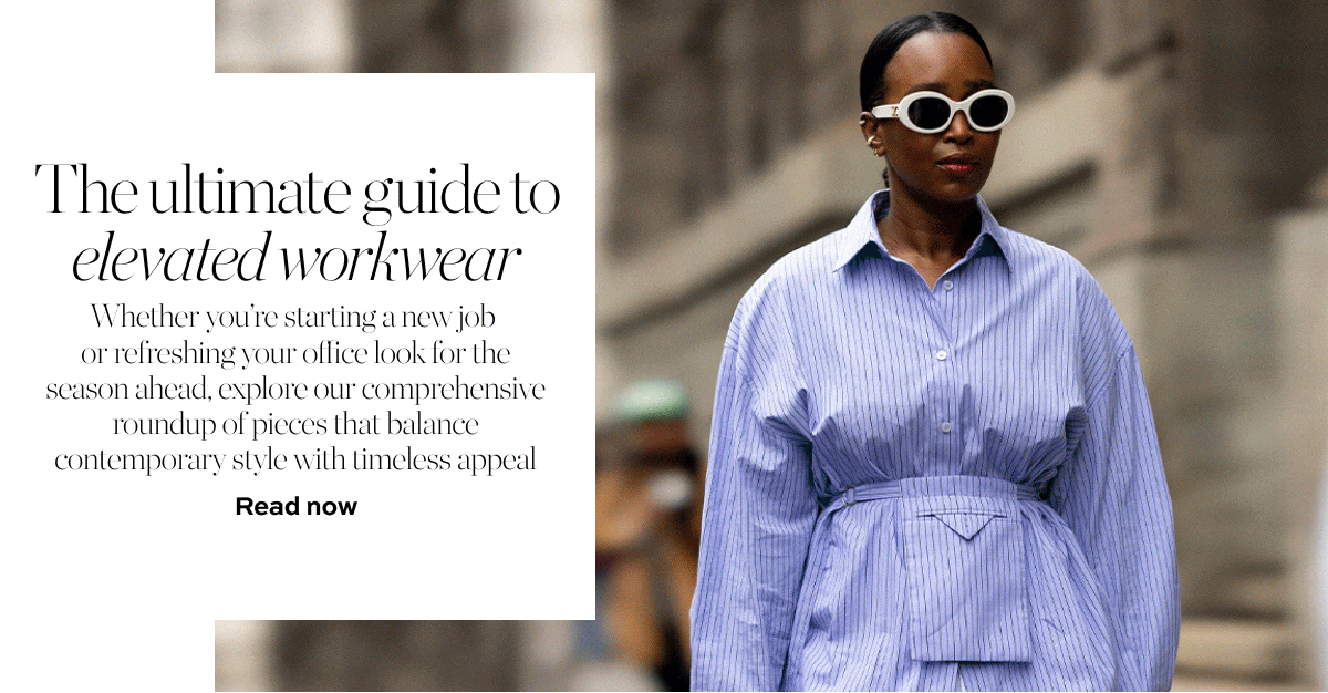 NetAPorter Why a linen dress is summer’s ultimate styling solution