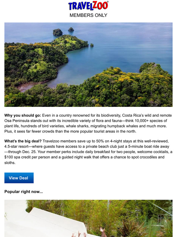 $699—Upscale Costa Rica resort: 4 nights, 50% off