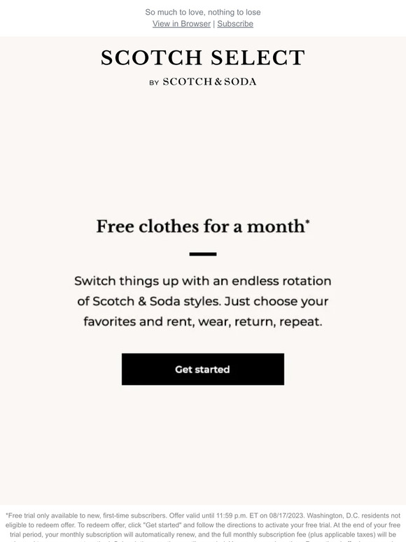 Rent your first month on us