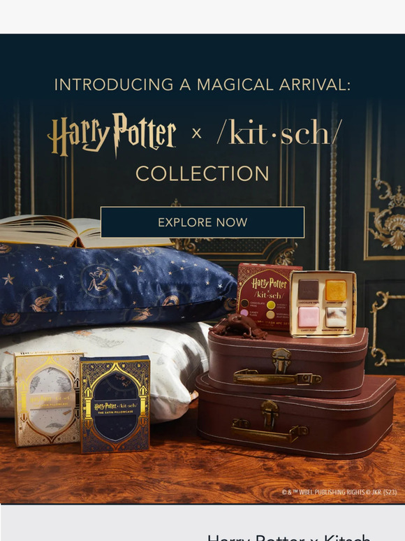 A Magical Arrival: The Harry Potter™ x Kitsch Collection 🔮