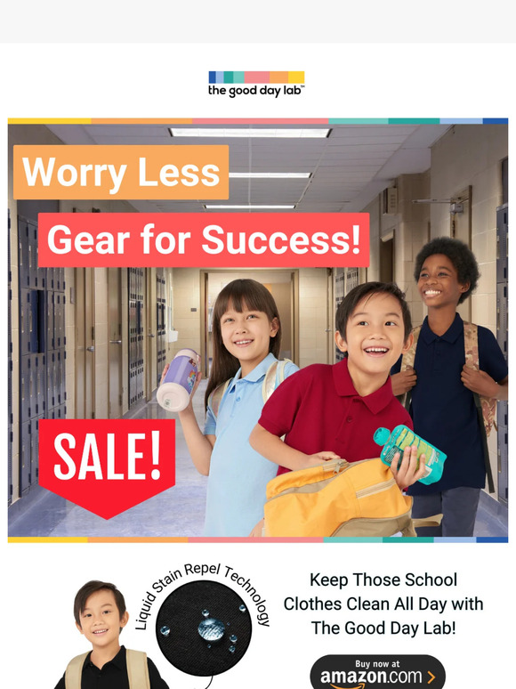 Kids Don’t Stay Clean All Day? 🔥 Worry Less, Gear for Success! 👕