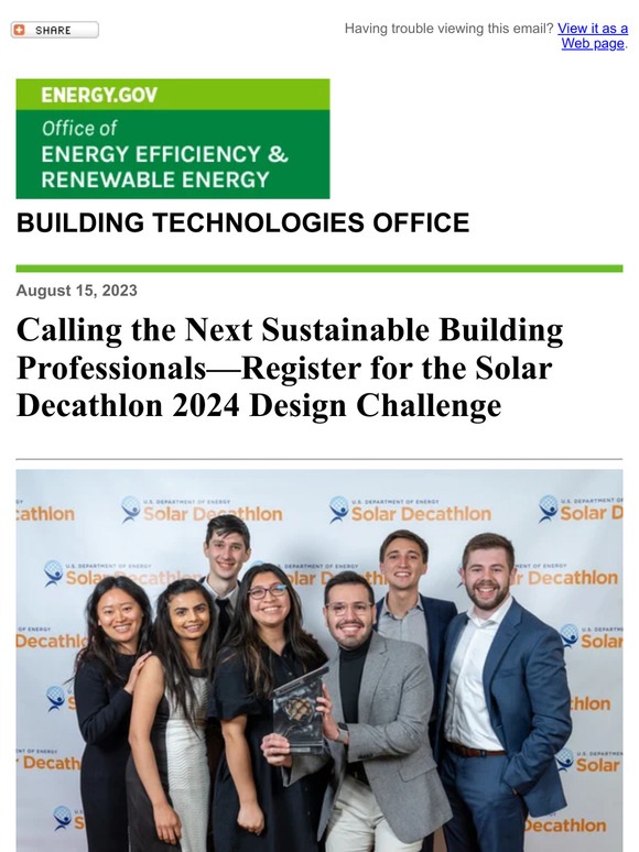 Decathlon ES Register for the Solar Decathlon 2024 Design Challenge