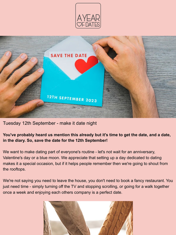 National Dating Day - 12th September