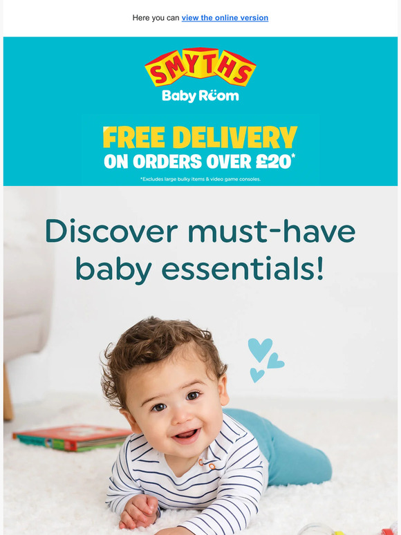 Smyths Toys HQ: Discover Must-have Baby Essentials! | Milled