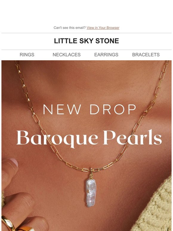 New Summer Drop: Baroque Pearls 🌊