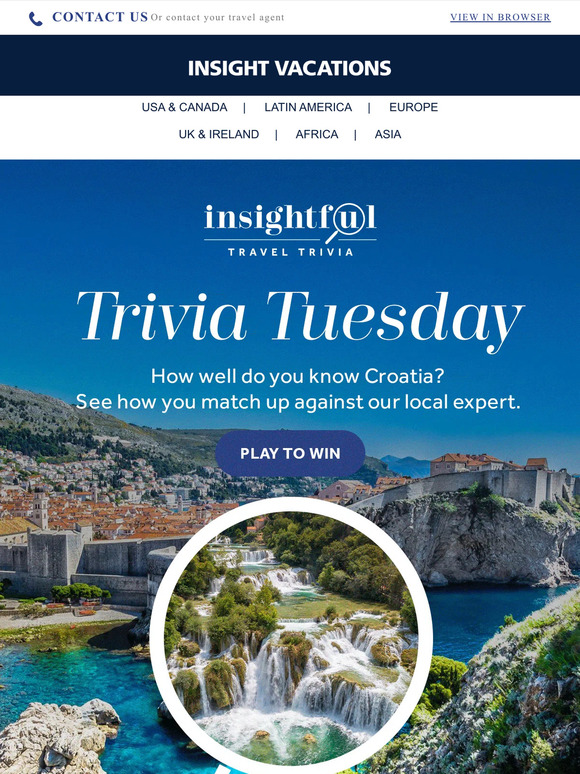 Insight Vacations Croatia a land of hidden gems! Milled