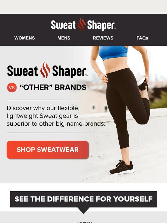 🥇 Sweat Shaper VS “Other” Brands...