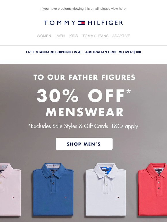 Starts Now: 30% OFF Menswear