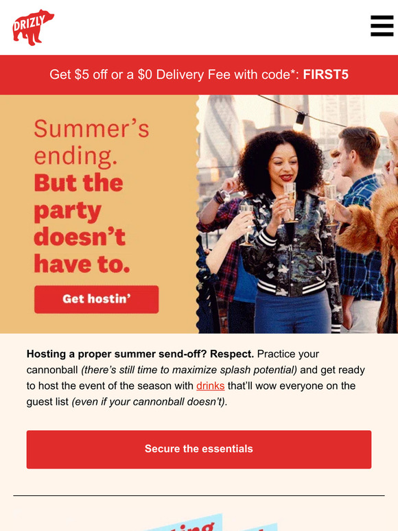 Hosting an end-of-summer shindig?