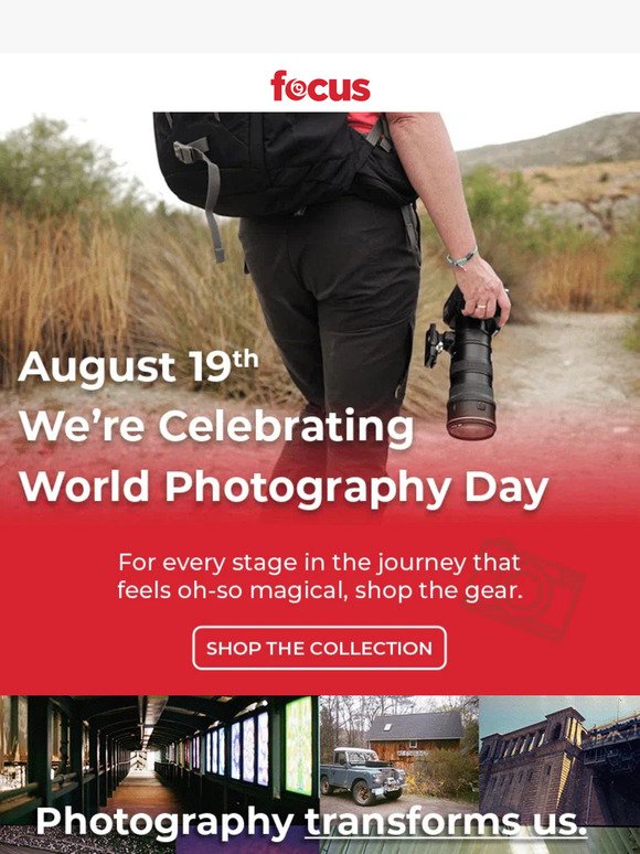 Celebrate World Photography Day with Us 📸