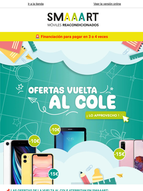 📌 ¡Las ofertas de vuelta al cole han llegado a SMAAART!