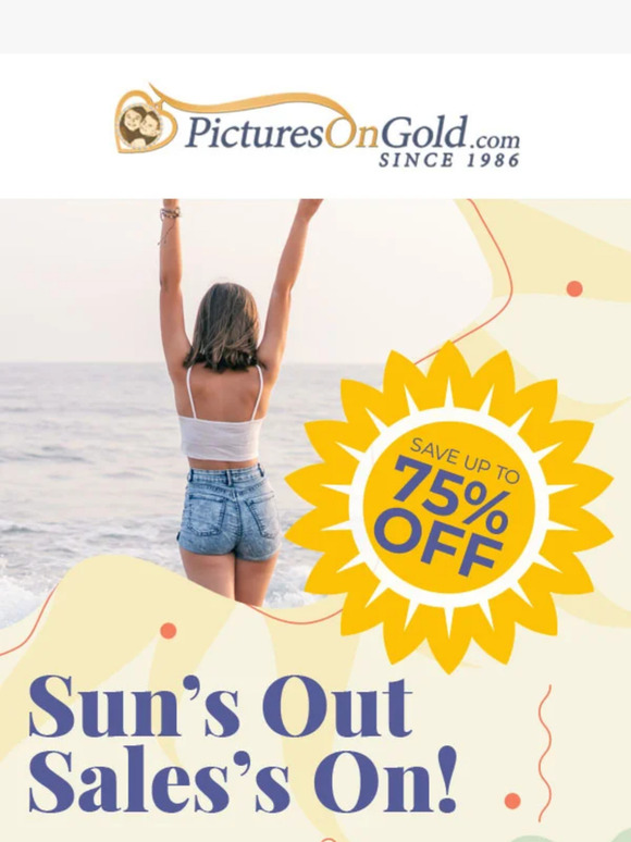 🔅 Save Up To 75% Off - Sun's Out, Sale's On!