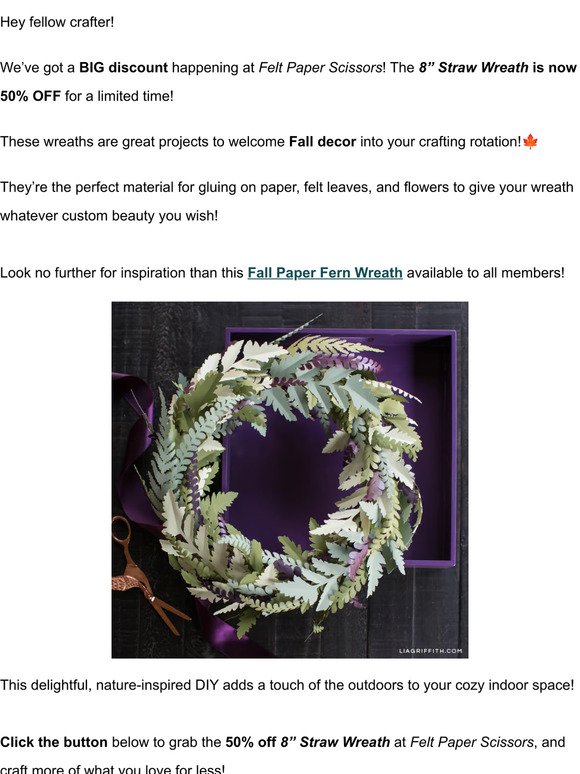 Lia Griffith Paper Flower Bouquets - Felt Paper Scissors