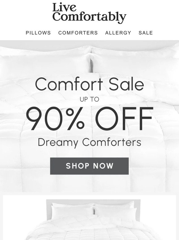 The Comforter Sale is Here!