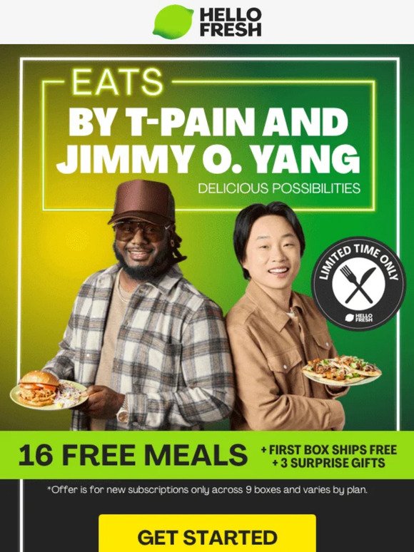 INTRODUCING: Eats by T-Pain & Jimmy O. Yang